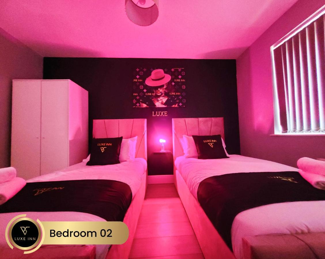 Nr Birmingham City Centre, 5 Bed, Luxe Inn Exterior foto